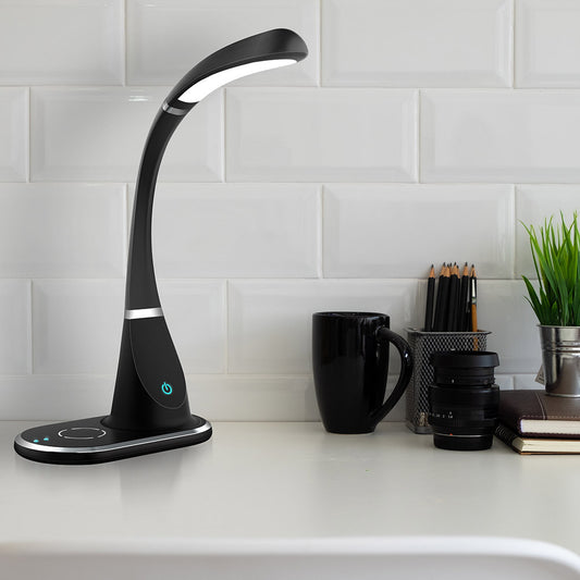 Flexo Rejalgar fabricado en Aluminio color Negro con Cromo