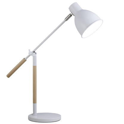 Flexo RISTORI Blanco-Madera AJP / Alemar - luzguru.com