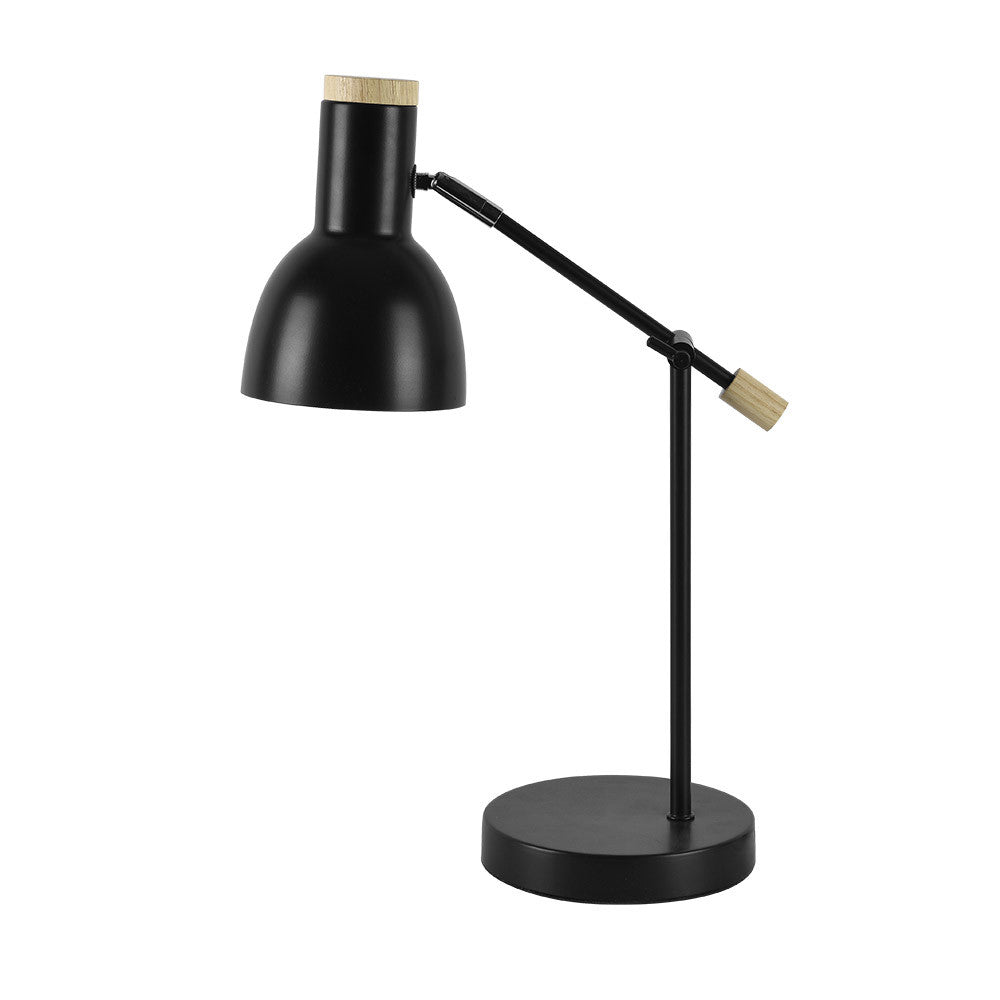 Flexo Escritorio Tejo Negro y Haya Fabrilamp / Abrila 246571088