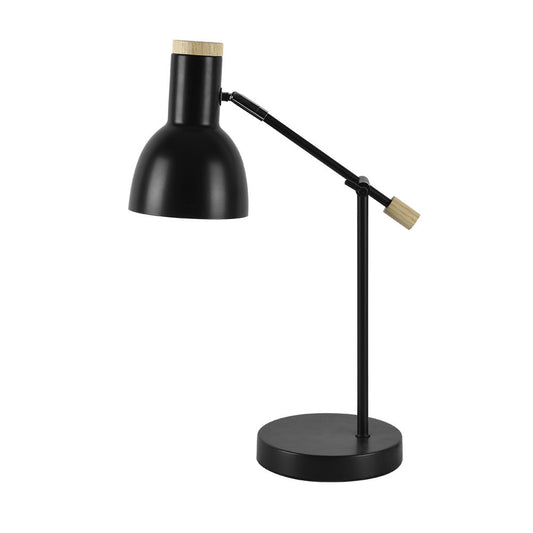 Flexo Escritorio Tejo Negro y Haya Fabrilamp / Abrila 246571088