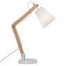 Flexo Truman Blanco/Madera 11040 AJP / Alemar - luzguru.com