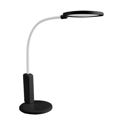 Flexo Verne LED Inalámbrico Fabrilamp, Negro/Blanco, vista frontal