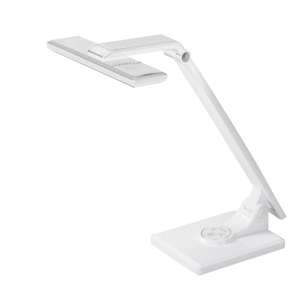 Flexo LED de Sobremesa Vinchi 9 W Blanco Regulable Fabrilamp - vista principal | Fabrilamp / Abrila