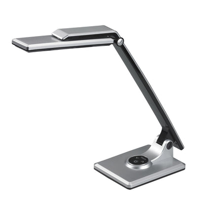 Flexo Vinchi fabricado en ABS color Plata y Negro ideal para lectura