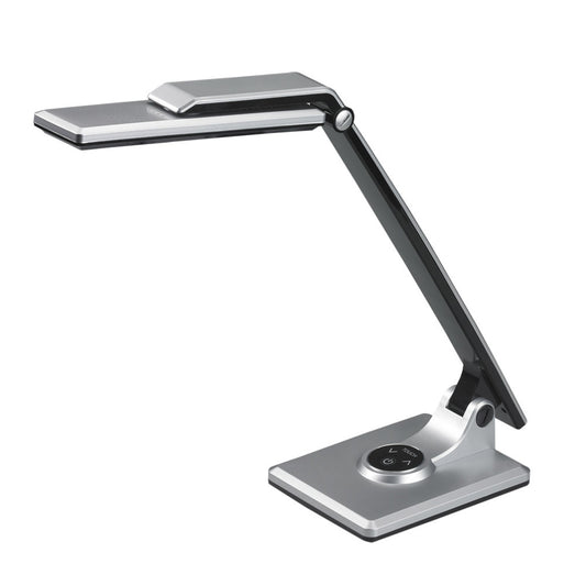 Flexo Vinchi fabricado en ABS color Plata y Negro ideal para lectura