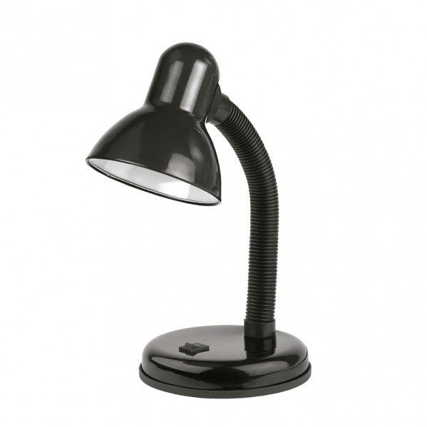 Flexo Yodo Negro E27 de Fabrilamp: Iluminación orientable para escritorio. Compra en luzguru.com