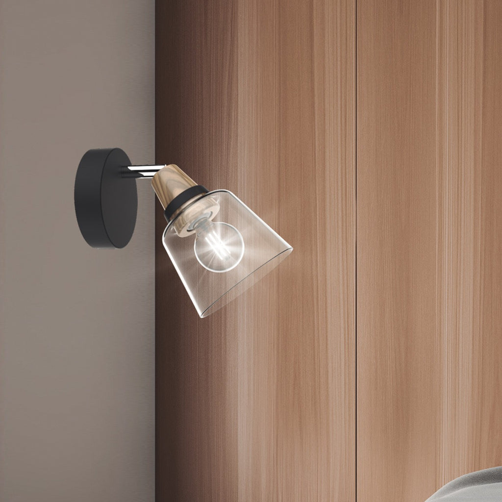 Medidas Foco Indigo Negro 40W AJP/Alemar (Ref. 11041) - luzguru.com
