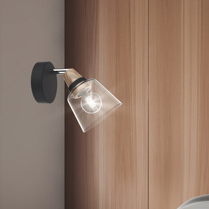 Medidas Foco Indigo Negro 40W AJP/Alemar (Ref. 11041) - luzguru.com
