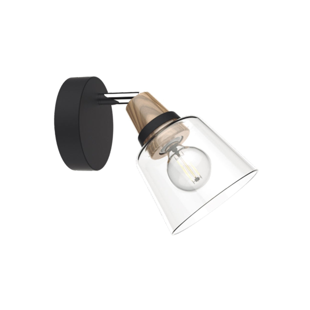 Foco de pared AJP/Alemar Indigo (Ref. 11041) - 40W: medidas detalladas. Iluminación eficiente y elegante para tu hogar.  Compra en luzguru.com
