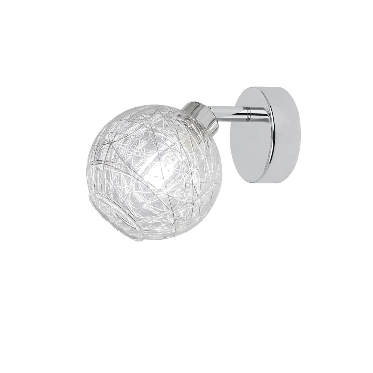 AJP / Alemar 10175 - Foco de Pared ROLO Cromo - luzguru.com