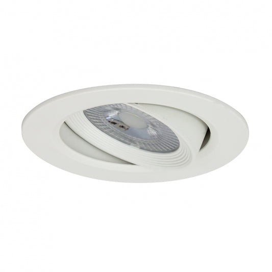 Foco empotrable fabricado en Metal color Blanco