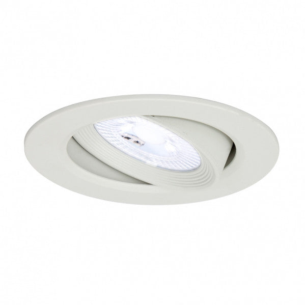 Foco LED 5W 6500K blanco orientable Fabrilamp, vista frontal.