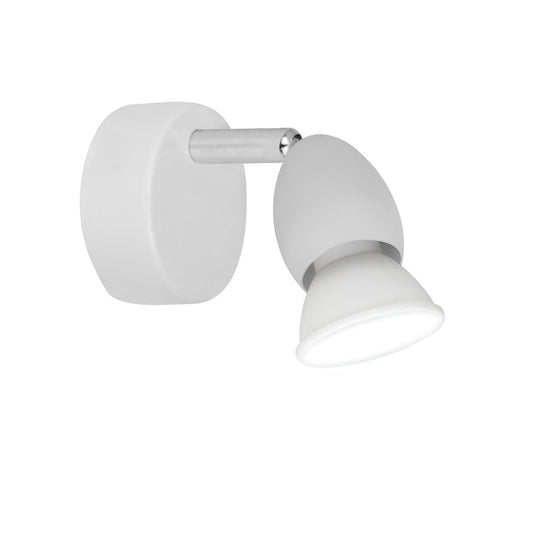 Foco de Pared Articulado Bala Blanco GU-10 Alemar - vista principal | AJP / Alemar