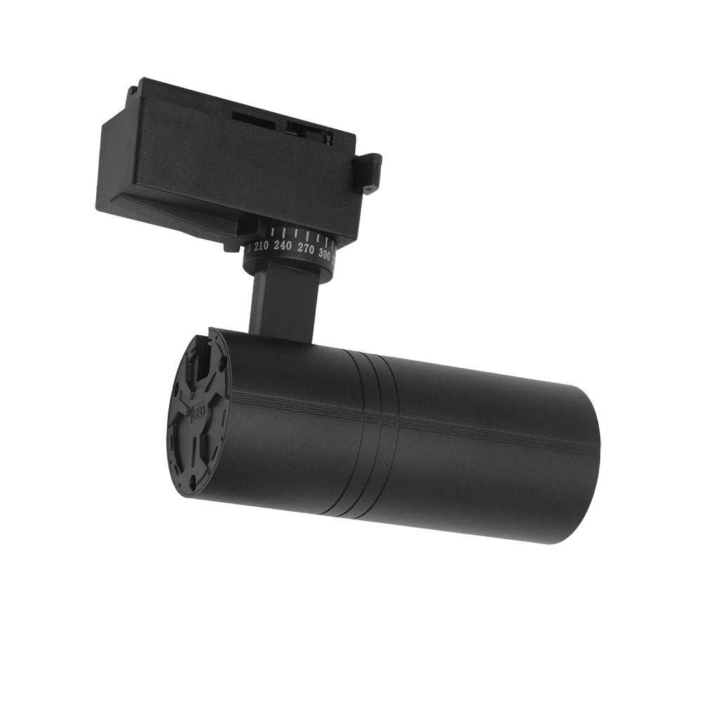 Foco carril con tecnología LED integrada de 20W