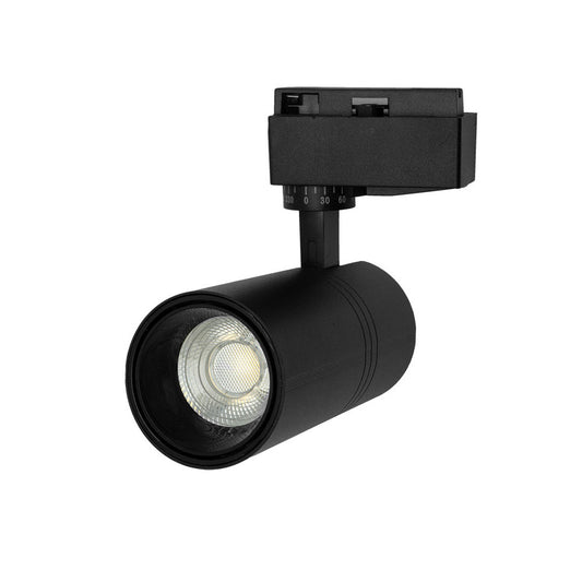 Foco orientable ANZO fabricado en aluminio color negro