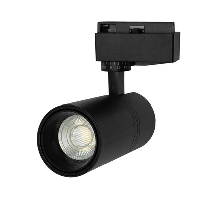 Foco carril Anzo fabricado en aluminio color negro