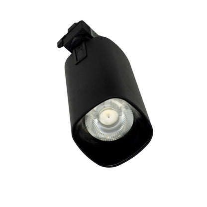 Foco de carril Alfil Negro 30W 6000K, ángulo de iluminación de 36º