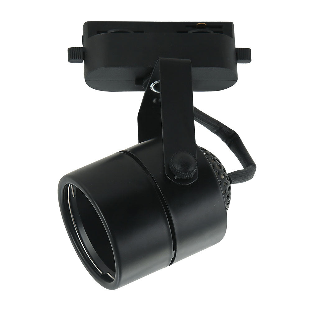 Foco carril Arta Fabrilamp / Abrila cilíndrico negro, Ref. 144080109 para iluminación técnica