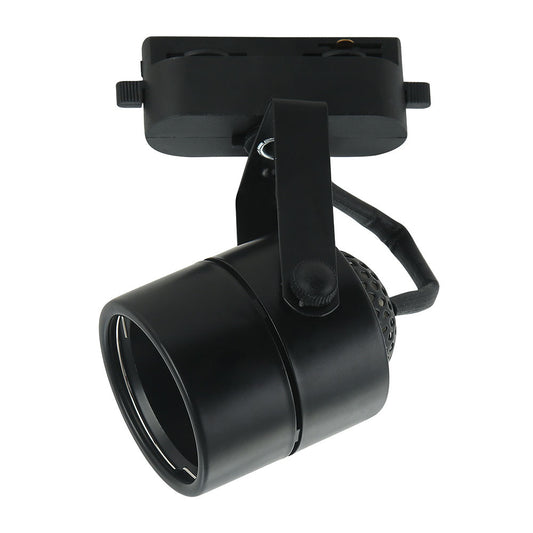 Foco carril Arta Fabrilamp / Abrila cilíndrico negro, Ref. 144080109 para iluminación técnica