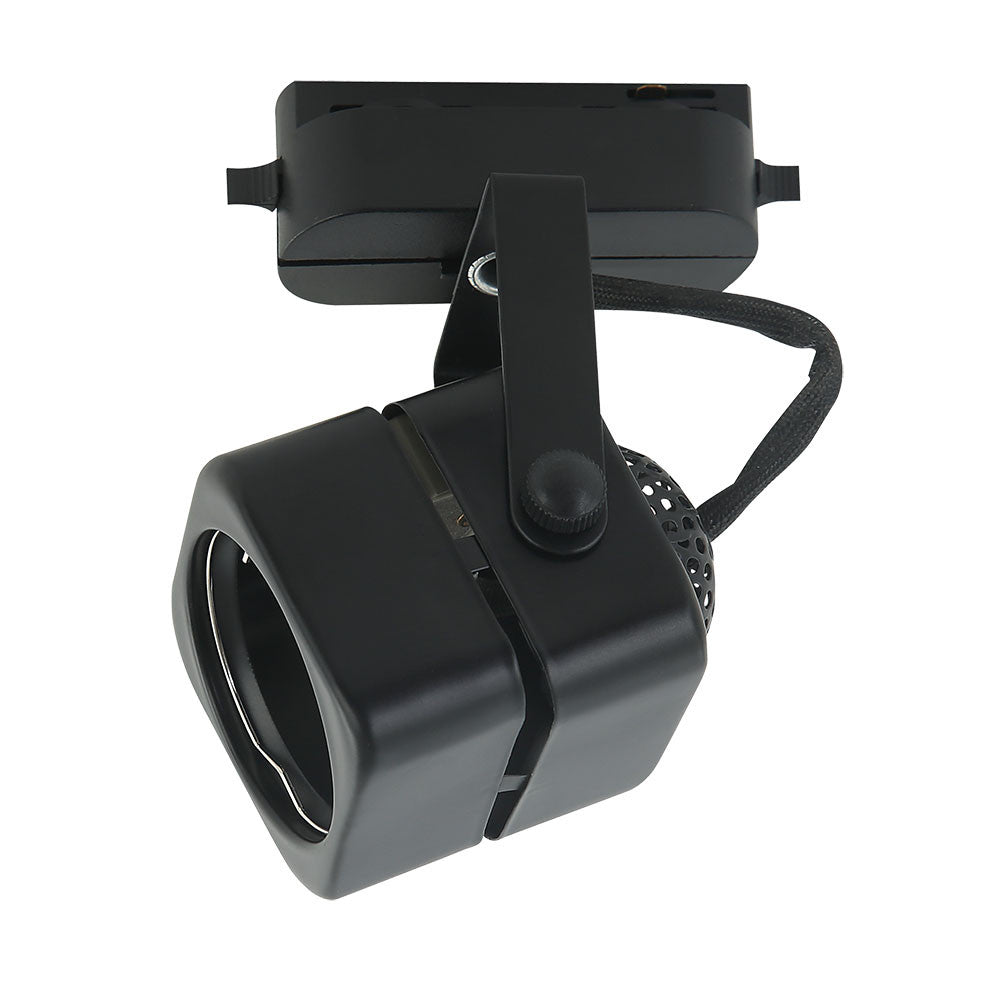Foco carril Arta Fabrilamp / Abrila negro orientable, referencia 144080209