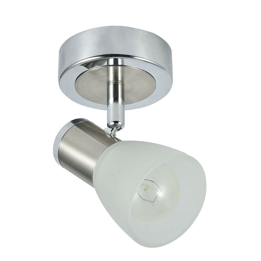 Cholo Foco Moderno Fabrilamp / Abrila 141981020 orientable en cromo níquel