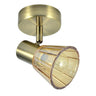 Foco Moderno Cooper Cuero Fabrilamp / Abrila 142181014