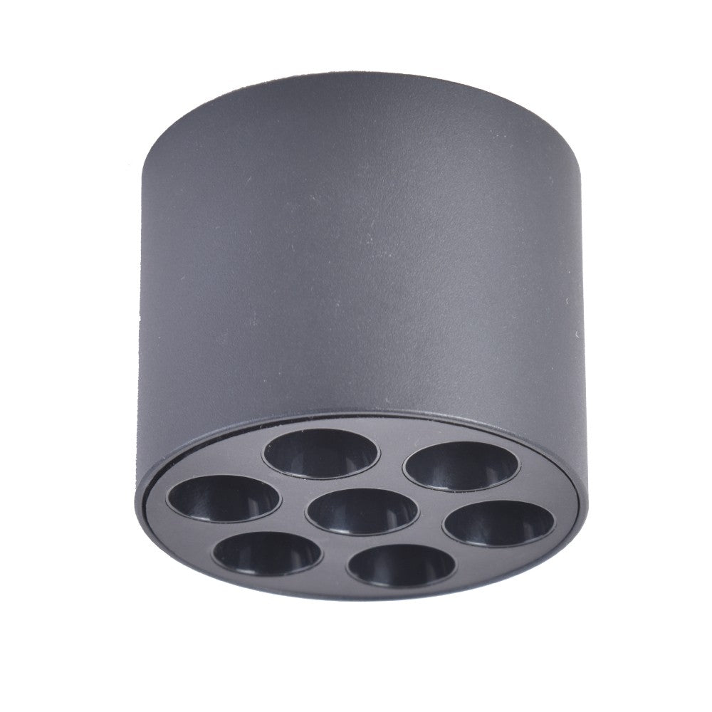 Foco LED de superficie Norna Negro CristalRecord 43-007-06-180