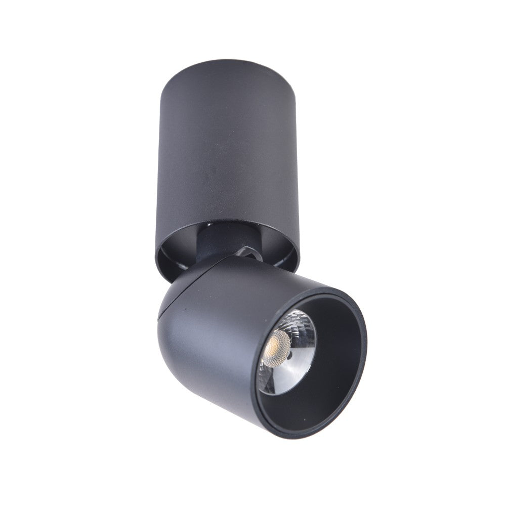 Foco LED orientable Skadi Negro CristalRecord 43-147-08-180