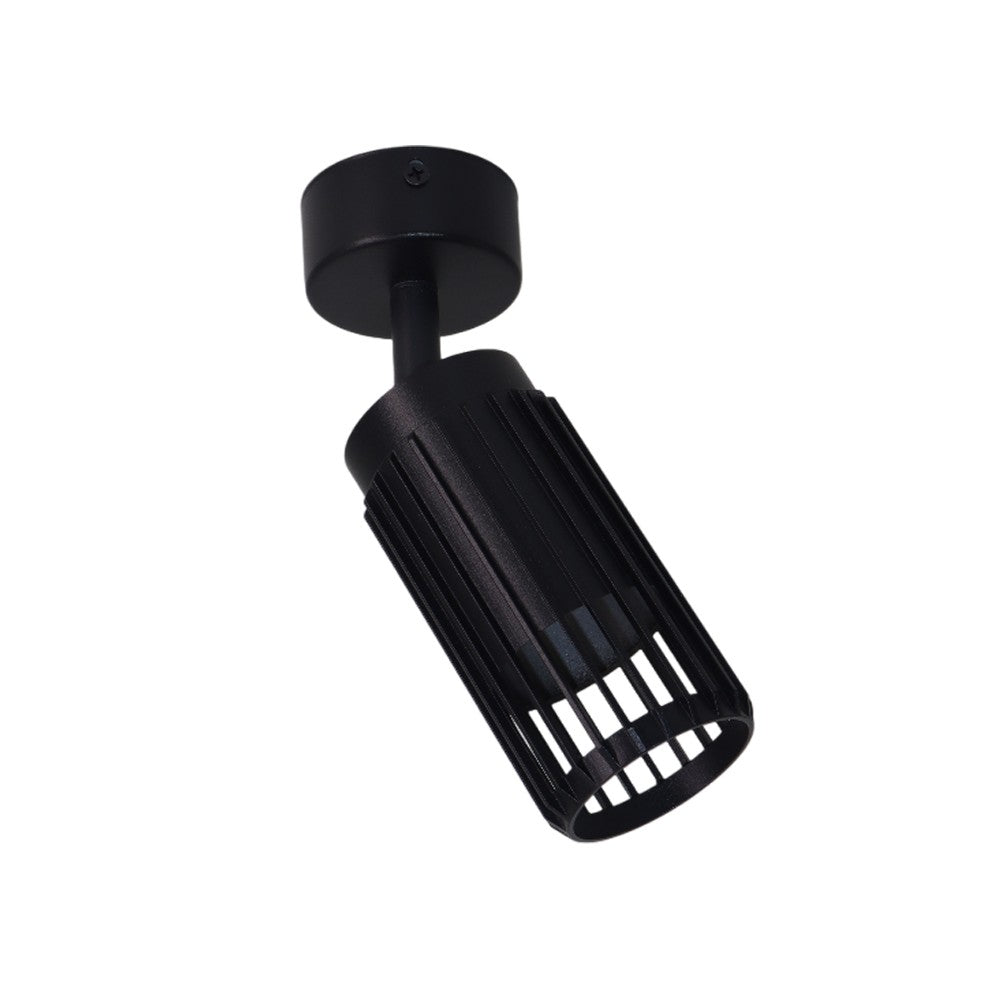 Foco de techo Sahara CristalRecord negro arenado, ref. 43-211-11-180