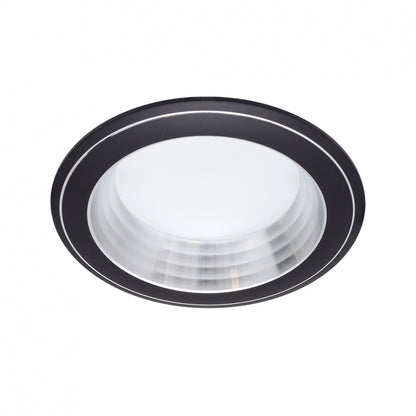 Foco Empotrable Corfu Negro y Cromo Fabrilamp / Abrila 110481009