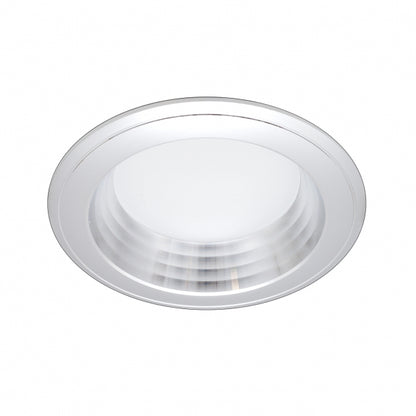 Foco empotrable Corfu Plata 5W de Fabrilamp, iluminación LED eficiente y moderna para interiores.