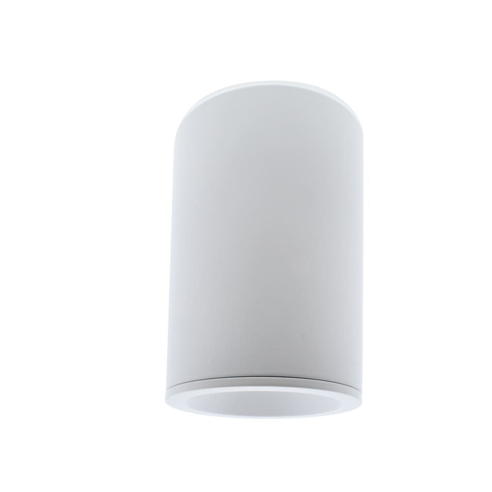 Foco fabricado en Aluminio color Blanco para exterior