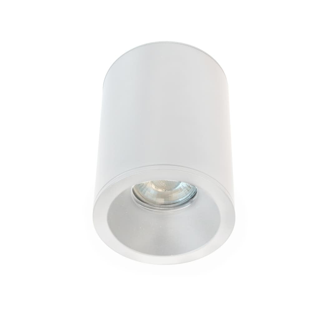 Foco Fred 1xGU10 IP65 blanco - Blanco mate | CristalRecord · Ref. 43-851-01-000