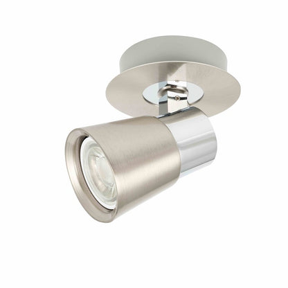 Foco GU10 Orientable Níquel Cromo CristalRecord 43-135-01-002