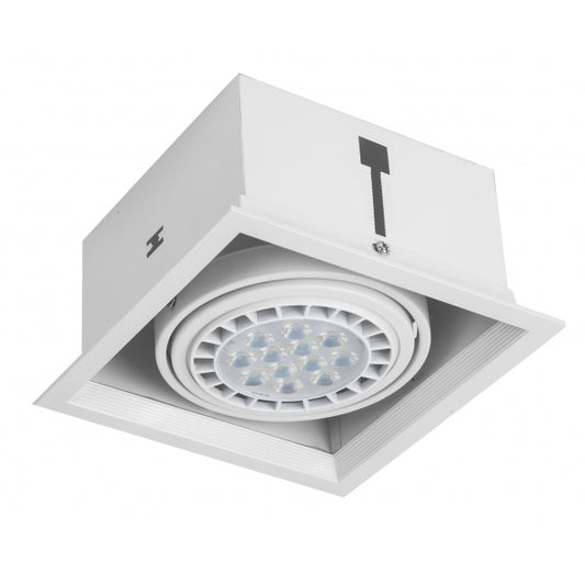 Foco Kardan Cesar Empotrable R111 Blanco de Fabrilamp. Diseño moderno y elegante para iluminación interior.