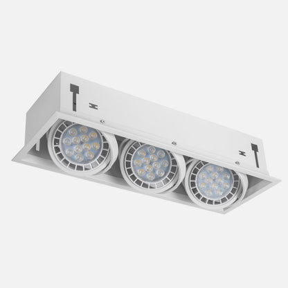 Foco empotrable con iluminación direccionable