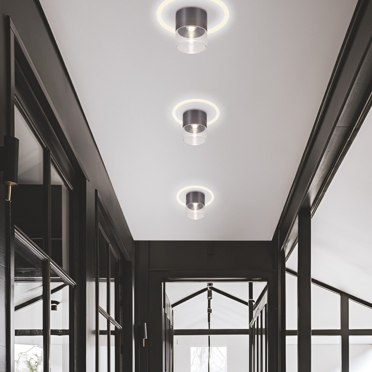 Medidas Foco LED ILAI 6W 3000K Ref. 11637 AJP/Alemar - Luz cálida, diseño moderno.
