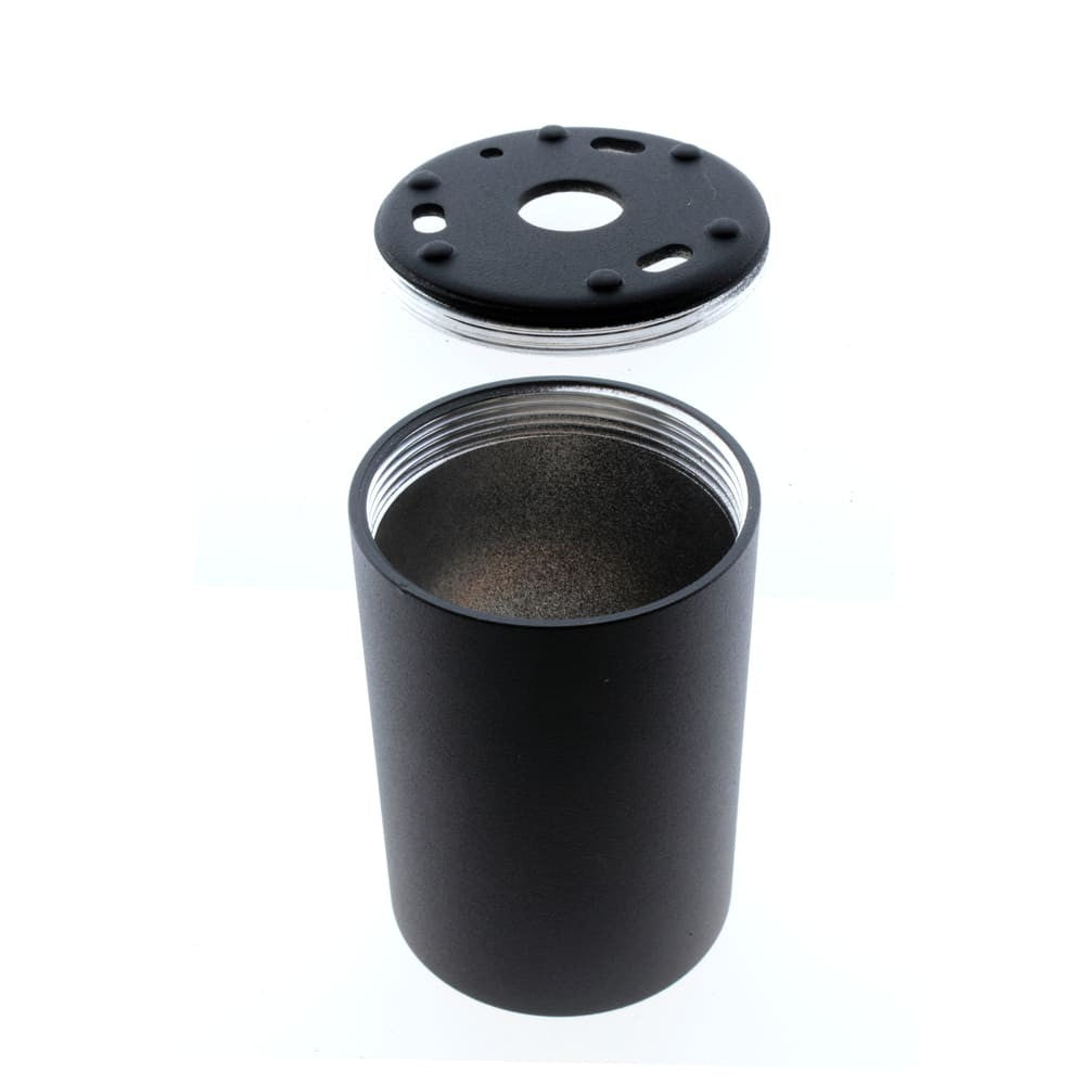 Foco de Techo Neil 1xGU10 Negro Ø6 cm Aluminio CristalRecord - imagen 4 | CristalRecord · Ref. 43-685-01-008