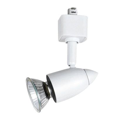 Foco Orientable Len CristalRecord Aluminio Blanco para Raíl, Ref. 63-361-50-100