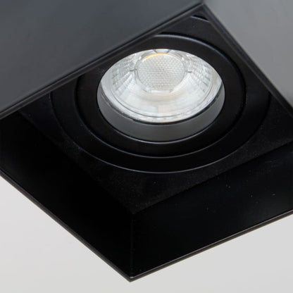 Foco de Techo Orientable Sira GU10 Negro Texturizado CristalRecord - imagen 3 | CristalRecord