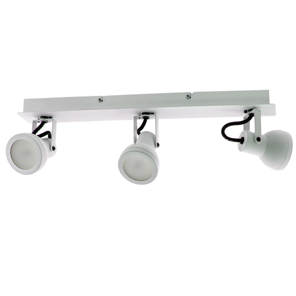 Regleta de techo Heli CristalRecord con 3 focos orientables, ref. 43-720-03-000