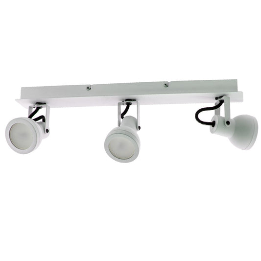 Regleta de techo Heli CristalRecord con 3 focos orientables, ref. 43-720-03-000