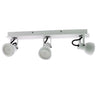 Regleta de techo Heli CristalRecord con 3 focos orientables, ref. 43-720-03-000