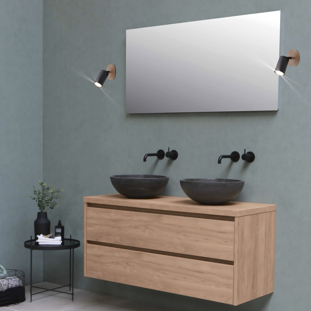 AJP Alemar Foco Pireo 11141 - Medidas: [Insertar medidas aquí, ej. Diámetro 15cm, Profundidad 10cm] - Negro-Madera - luzguru.com
