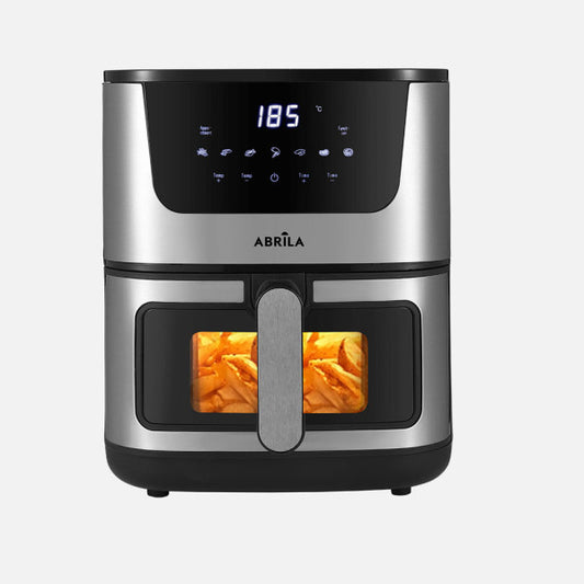 Freidora de Aire Formosa 5 L 1500 W Acero y Negro con Ventana Fabrilamp - vista principal | Fabrilamp / Abrila