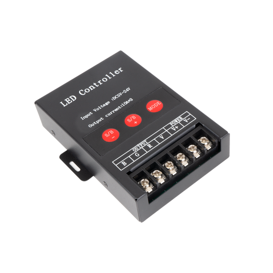 Tira LED Freya-12v Negro – vista principal · Ref. 1704CONTR-RGB-20M