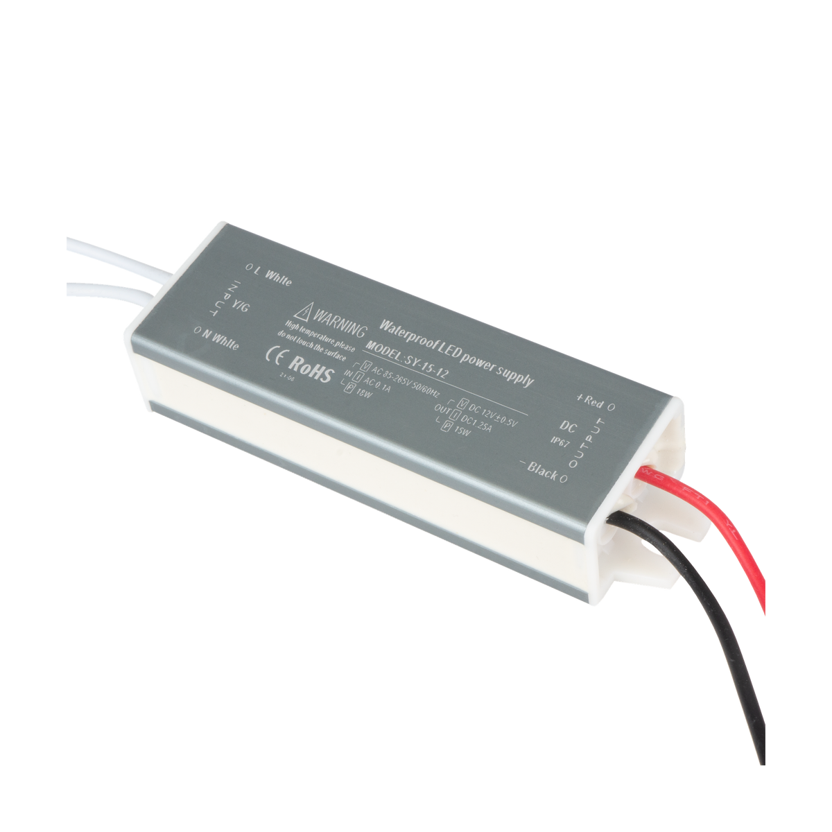 Tira LED Freya-12v Plata – vista principal · Ref. 1704TRANSF-15W