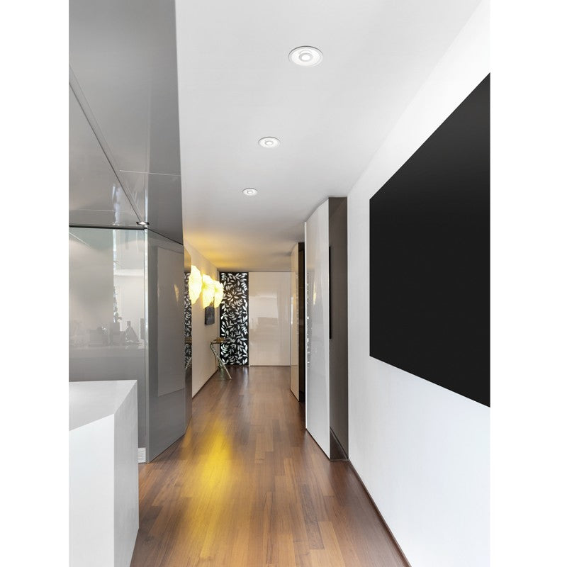Spot doble luz fabricado en Aluminio color Blanco