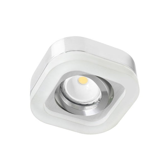 Fusion Empotrable LED Cuadrado Cromo CristalRecord 00-971-03-100