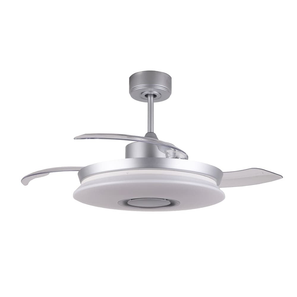 Ventilador de techo LED RGB con altavoz CristalRecord Gaby 85-121-35-281